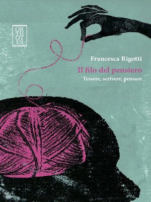 cover image of Il filo del pensiero. Tessere, scrivere, pensare